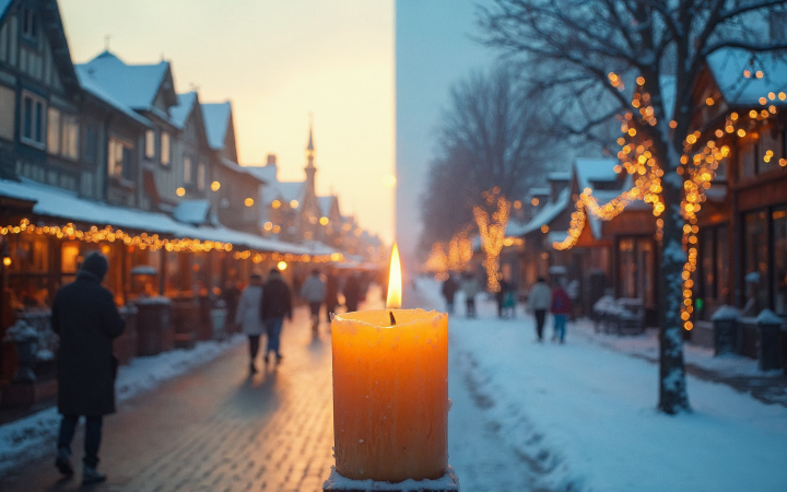 Seasonal Duality: Sunshine and Snow in Luxorence’s Candle Lineup